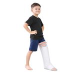 MALU HEALTHCARE 100% Waterproof Leg Cast Cover for Shower & Bath | Resuable Kids Cast Protector | Cast Covers for Shower Leg | Waterproof Shield for Showering After Surgery