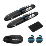 THURSO SURF Universal Soft Roof Rack for Kayak, SUP, Snowboard, Ski – Padded Car Rack System for Paddle Board & Outdoor Gear – Fits Most Vehicles – with Tie-Down Straps & Storage Bag (Foldble)