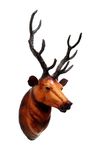 NB Crafted Deer Head Wall Hanging showpiece for Home Decoration, showpieces for Home Decor Living Room, Decorative Showpiece (Pack of 1)