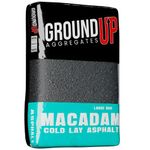 Cold Lay Ready To Use Macadam (Tarmac) 21kg Poly Bag - Asphalt