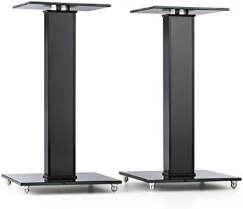 Auna BS-03S-BK Soporte para Altavoces