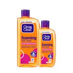 Clean & Clear Foaming face wash for oily skin, removes 99.8% pimple causing germs, Home & travel combo pack offer- Buy 240ml Get 100ml Free