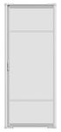 Genius Cool Retractable Screen Doors for Single Door, Standard - Width (32 in to 36 in) x Height 80 in - White Retractable Screen Doors - Front, Entry, Patio & More - Roll Away Retractable Screen