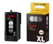 Kodak Verite 5 Replacement Inks (ALK1UA) XL Black Ink Jet Cartridge Compatible to V50, V55, V55W Eco, V55 Plus, V60 Eco, V640 Eco, V64 Series, V65 Eco, V65 Plus