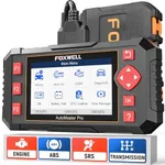 FOXWELL NT604 Elite OBD2 Scanner, ABS SRS Engine Transmission Car DiagnosticTool, Lifetime Free Update, Battery Test