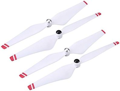 2 Paires Hélices de RC Drone, CW CCW Lames d'hélices Auto-Verrouillantes Accessoire pour Phantom2 / 3 E300 RC Quadcopter(Blanc + Rouge)