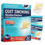 Quit Smoking Patches Step 3 - 7 mg, Quit Patches 30 Count- Stop Aid to Help Quit That Work, Transdermal System Patch - Delivered Over 24 Hours, Behavioral Support Program Information Included (Step3-30PC)