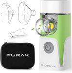 Portable Nebulizer - Nebulizer for Adults and Kids - Auto-Cleaning Rechargeable Handheld Mesh Nebulizer Machine, Travel & Home Use, Fast Relief for Breathing Problems, Ultra Quiet
