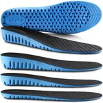 Ailaka Height Increase Insoles for Men Women, Honeycomb Shock Absorbing Cushion Shoe Height Insoles Men Women, Replacement Sports Shoe Inserts