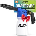 Foam Cannon Soap Foam Gun for Boat Cleaning and Car Wash - Foam Sprayer Car Wash Washing Foamer Cannon Detailing Gift Car Wash Kit Foam Cleaner Spray Foam Cannon Garden Hose