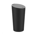 Openja Plastic Carbin Mini Car Trash Can With Lid, Small Portable Garbage Bin, Car Accessories, Leakproof Vehicle Cup Holder Waste Storage For Car, Home, Kitchen, Office.