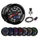 SINCO TECH Boost Turbo Gauge with S