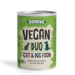 Benevo Complete Wet Vegan Dog Food (12 x 354g) Hypoallergenic, Wheat Free & Non GM, For Large & Small Breeds, With Essential Fatty Acids, Taurine, & L-carnitine, Approved By PETA & Vegan Society UK