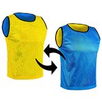 SPORTSBIBS bib reversible sports fan's jersey mesh Bibs training Vest national club T-shirt undershirt fitness summer winter, xs s m l xl, double-sided trikots Premium