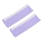 Healeved 1 Pair Nasal Cannula Ear Cushions Comfort Wrap Cannula Ear Protectors Oxygen Tubing Ear Cover Nasal Strap Sleeve for Oxygen Patients to Help Relieve Ear Pain Violet