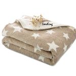 LeerKing Dog Blanket Double Fluffy Fleece Pet Blankets Washable Warm Soft for Cats Dogs Mat Bed, 30 x 40inches