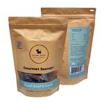 Natural Treats Gourmet Sausage Beef & Garlic (500g) Airdried Natural High Protein Grain free Healthy Dog Chew