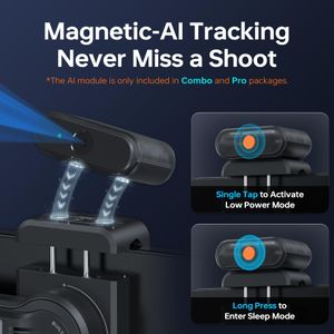 ZHIYUN Smooth-5S AI Pro 3-Axis Smartphone Gimbal Stabilizer with Tripod
