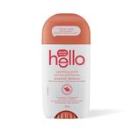 Hello Sparkling Peach Natural Deodorant with Shea Butter, Aluminum Free, Parabens Free, 73g