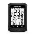 COOSPO Bike Computer GPS Wireless, ANT+ Cycling Computer GPS with Bluetooth , Multifunctional ANT+ Bicycle Computer GPS with 2.3 LCD Screen, Bike Speedometer with Auto Backlight IP67