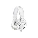 Audio-Technica Ath-M50Xwh Professional Studio Monitor Headphones - Over Ear, White