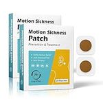 Motion Sickness Patches, Anti Nausea Sea Sickness Patch,Relieve Vomiting, Nausea, Dizziness Resulted from Travel of Cars, Ships, Airplanes, Fast Acting and No Side Effects (40count)