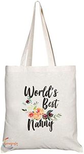 TB731 World Best Nanny Sac à bandoulière à longues anses Motif floral