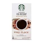 Starbucks VIA Instant Coffee Medium Roast Packets — Pike Place Roast — 1 box (8 packets)