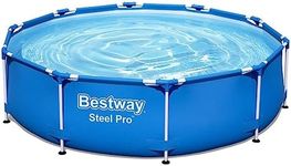Bestway Steel Pro Framepool Above Ground Pool for Families, 4,678L, Black