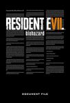 Resident Evil 7: Biohazard Document File: Biohazard Document File