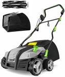 Aspiron 16” Artificial Turf Sweeper 15Amp Artificial Turf Vacuum Gray-Green