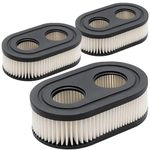 ZAMDOE 593260 Air Filter 798452 334404 Lawn Mower Air Cleaner Cartridge Replacement Filters for Briggs and Stratton 4247 5432 5432k 09P00 09P702 550E 500EX 550EX 625 575EX Series Engine(3 Pcs)