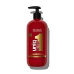 REVLON PROFESSIONAL Uniqone All in One Shampoo, Moisturizing Shampoo, All-In-One Conditioning Shampoo, Shampoo for Damaged Hair - 490 ml