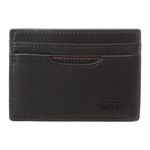 Tumi Men's Delta Money Clip Card Case, Black, One Size