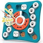 RomYeeTail Dog Puzzle Toys, Interactive Dog Treat Puzzle Toys for IQ Training and Brain Stimulation, Dog Enrichment Toys Squeaky Dog Puzzle Slow Feeder for Medium Small Puppies Dogs (Deepblue)