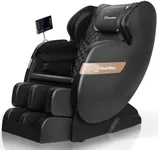 Real Relax 2023 Massage Chair of Dual-core S Track, Full Body Massage Recliner of Zero Gravity with APP Control, Black