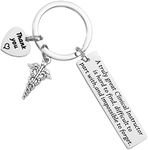 Hutimy Clinical Instructor Gifts Keychain for Women Men Best Nursing Instructor Appreciation Gift Nurse Preceptor Thank You Key Chains Jewelry Clinical Instructor Keychain