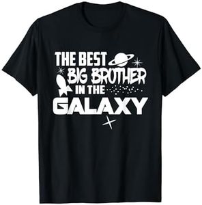 The Best Big Brother in the Galaxy Shirt - Sci-Fi Sister Tee
