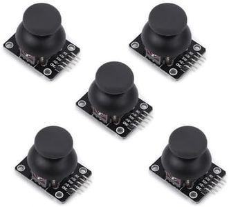 5 Packs Game Joystick Sensor, Game Controller Sensor, Joystick Breakout Module for Arduino PS2 Raspberry Pi