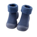 Baby Slippers Socks Toddler Boys Girls Slippers Cotton Newborn Boys Breathable First Walking Shoes Soft Sole Non Slip