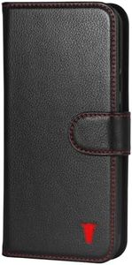 TORRO Leather Case Compatible with Google Pixel 9 Pro XL – Premium Leather Wallet Case with Kickstand and Card Slots (Black)