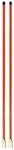 Buyers Products 1308115 Orange Sight Rod for Snow Plows (Bolt-On) .75" x 48"