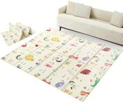 Hibtn Baby Play Mat Double Side, Fo