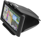 GPS Dash Mount [Matte Black Dock] for Garmin Nuvi Drive Dezl Drivesmart, Tomtom, Magellan Roadmate, Rand McNally, Navman, Cell Phone - Car Adhesive Non-Slip Dashboard Replacement Holder for Satnav