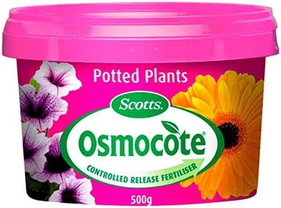 Scotts Plant Food Fertiliser - Potted Plants 500g - 4 Months Feed with Trace Elements - for Use with Houseplants - No Surge Growth