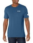 Oakley SI Unisex Adult T-Shirt, Universal Blue/American, S