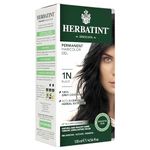 Herbatint Permanent Herbal Hair Color Gel, 1N Black, 4.56 Ounce