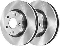 AutoShack Front Brake Rotors Pair of 2 Driver and Passenger Side Replacement for Kia Soul Seltos Forte5 Forte Koup Hyundai Veloster Elantra GT Kona Venue Elantra Coupe 2011-2020 Elantra FWD R41586PR