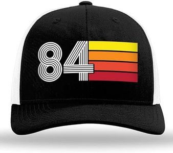 NEWELEVEN 40th Birthday Gifts for Men Women - 1984 40 Year Old Gifts for Men, Women, Dad, Mom, Husband, Wife - Retro Trucker Hat