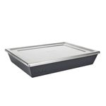 Ooni Detroit-Style Pizza Pan 32 x 24cm - Rectangular Deep Dish Pizza Pan with Lid, Non-Stick Aluminium Pan, Rectangle Baking Pan & Proofing Tray